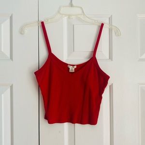 Red Crop Tanktop